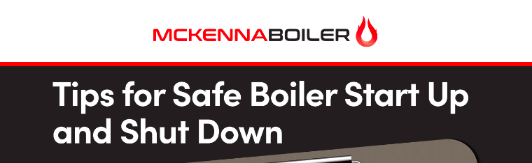 Boiler best practices: Safe boiler start up and shut down infographic